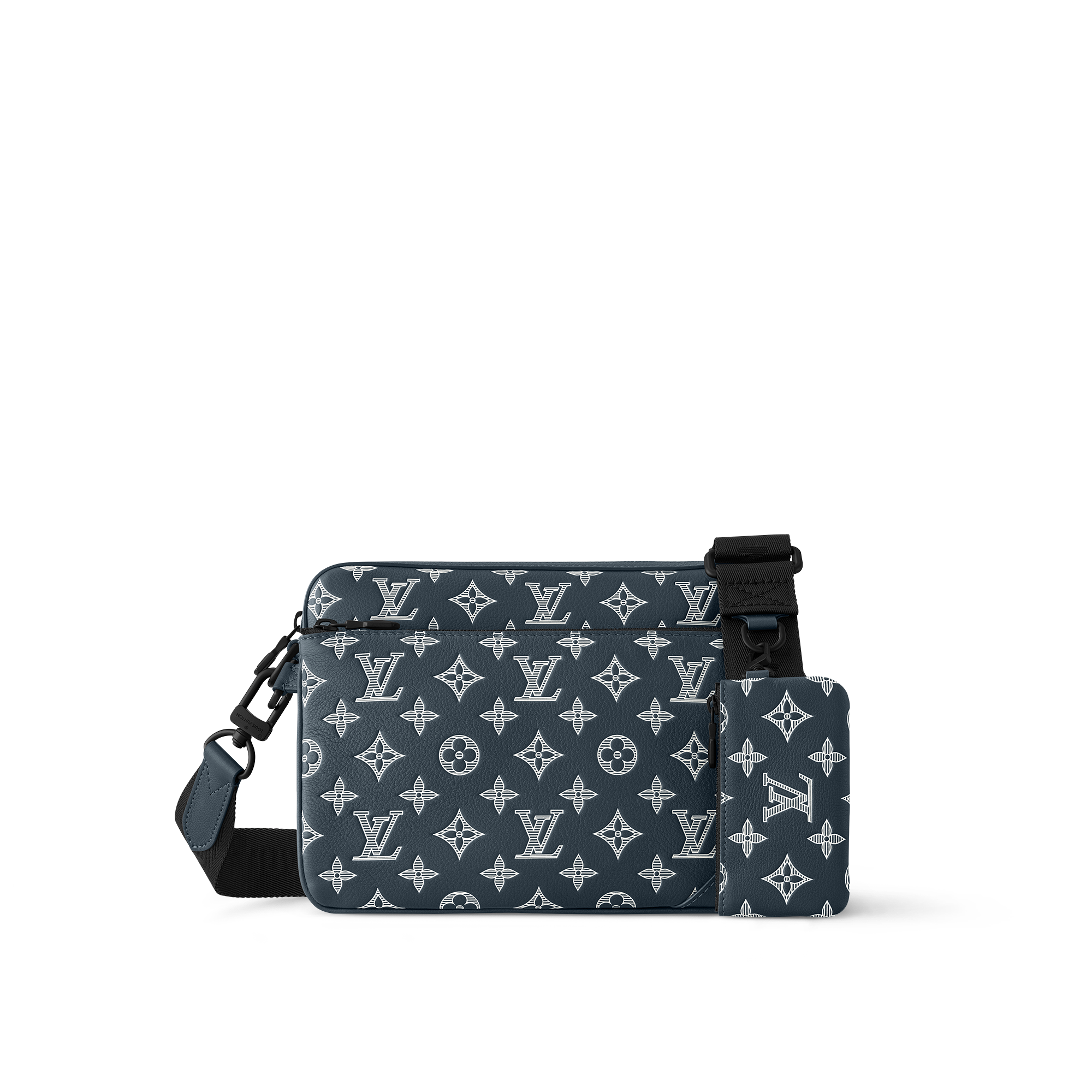 Louis vuitton black men's bag sale